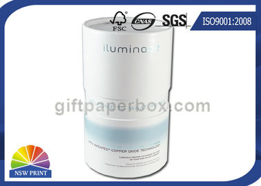 Custom Printed Rigid Cardboard Round Paper Tube Cylinder Packaging Box for Eye Mask
