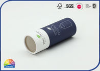 Plant Oil Therapy Cylinder Package Printed Paper Tube With PVC Lid
