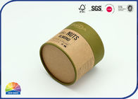 Kraft Paper Core Cardboard Cylinder Tube Food Packaging 4c UV Print