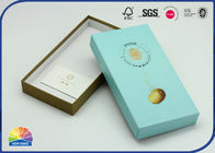 Spot UV Coating Rectangle 157gsm Coated Paper Gift Box Two Pieces