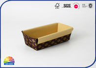 4c Print Cardboard Pallet Box Baking Pans Disposable Bread Pan