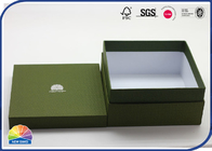 Specialty Paper Rigid Shoulder Gift Box Silver Foil Hot Stamping