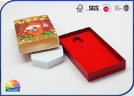 4C Printed Rectangle Drawer Paper Box Hot Stamping For Beauty Product