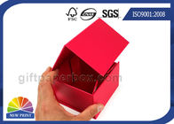 Custom Flat Fold Up Box / Foldable Gift Box Logo Printing Easy Shipping