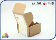 E Flute Kraft Corrugated Mailer Boxes For Gift Soap Packaging