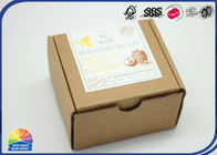 E Flute Kraft Corrugated Mailer Boxes For Gift Soap Packaging