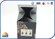 Matte Lamination 4C Printed Recycles Folding Carton Box With Plastic Piston Customized