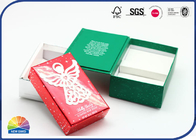 Matt Lamination Hinged Lid Gift Box 1000gsm Cardboard Christmas Gift Pack