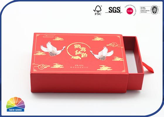 Sliding Cardboard Paper Packaging Gift Drawer Box Custom Logo Printing Recycle