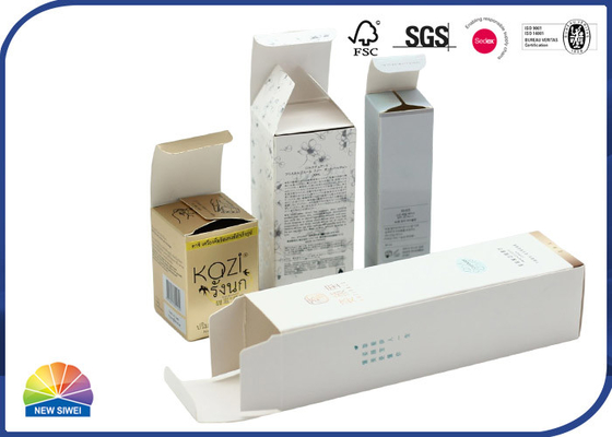 Custom Print Folding Carton Box Auto Locked Bottom OEM ODM