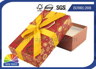 Bespoke High End Paper Gift Box Custom Cardboard Packaging Box With Ribbon Bowknot