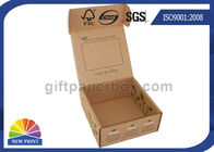 Printed Brown Corrugated Mailer Box kraft paper gift boxes Beauty Product Packaging
