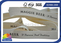 Personalized Printed Cotton Ribbon Packaging Accessories For Clothing Retail Packaging