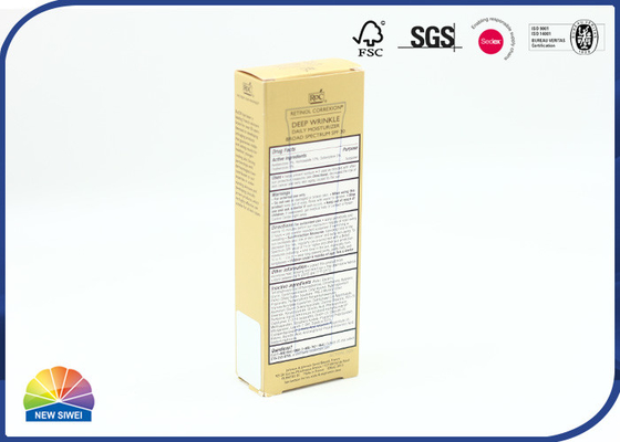 275gsm Thick Paper Folding Carton Box Gloss Lamination For Beauty Luxury Packing