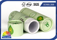 Matte Laminated Cardboard Custom Paper Tubes With 157g White Coated Paper