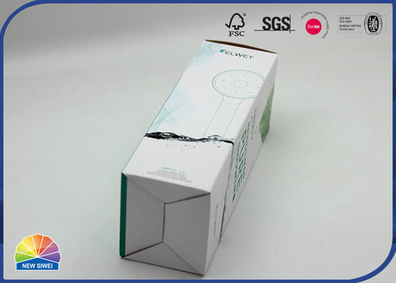 Customized CMYK Resuable Gloss Lamination Corrugated Carton Box For Cup Packaging