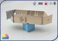 Eco Friendly Embossing Gloss Lamination CMYK Folding Carton Box For Cosmetics