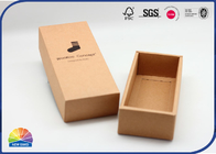 Kraft Paper 1c Print Folding Carton Box Simple Soft Texture Socks Packaging