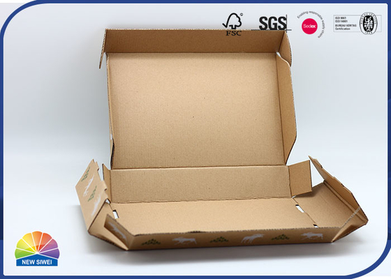 OEM Pattern Printing Paper Socks Corrugated Mailer Box With Custom Logo