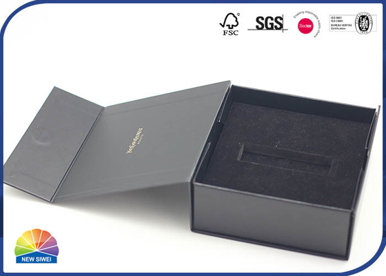 Customized Gold Hot stamping Logo Foldable Gift Box With Magnetic Closure