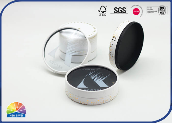 Resuable 4C Printed Customized Paper Gift Packaging Tube For False Eyelashes