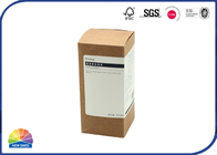 Custom Printed Folding Carton Box Recycled Kraft Paper Cosmetic Shampoo Packaging