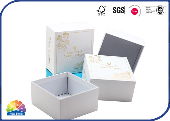 Necklace Ring Paper Gift Box Packing Cardboard Thickness Gold Hot Foil Stamping