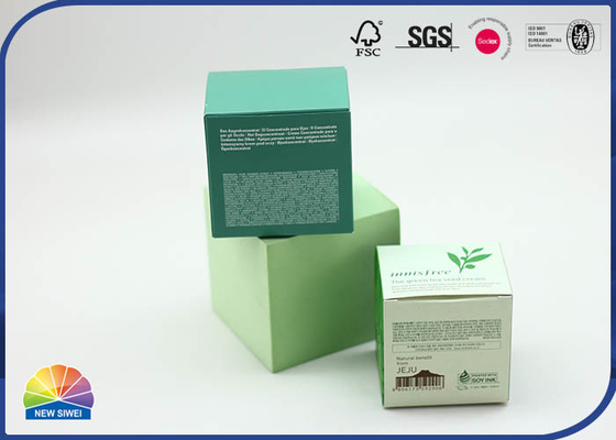 Cosmetics Matt Lamination 4C Printed Folding  Carton Box Recycle Small Size