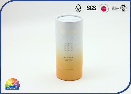 Customized Matte Lamination 4C Printed Paper Packaging Tube For Essential Oil