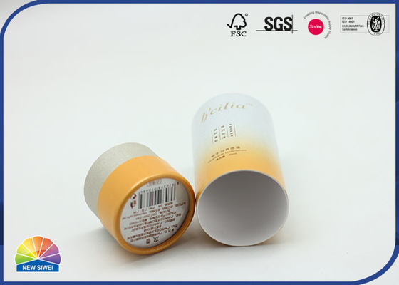 Customized Matte Lamination 4C Printed Paper Packaging Tube For Essential Oil