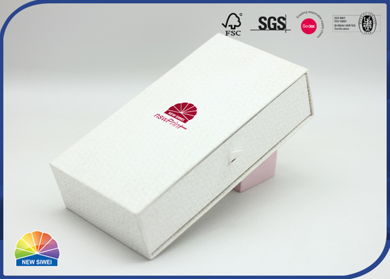 Weave Pattern Drawer Paper Box Eco Friendly Sleeve Boxes with Drawstring