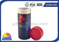 Retail Packaging Round Paper Cylinder Containers For Candle / Soap / Bath Bomb