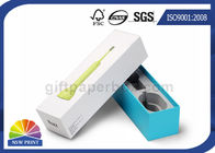 Electric Toothbrush Rigid Paper Gift Boxes Customized With EVA Foam Insert
