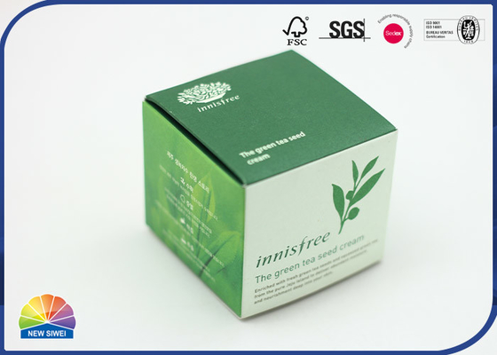 Loose Powder Packing Folding Carton Box With Dull Polish Paper OEM ODM Available