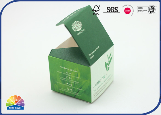 Loose Powder Packing Folding Carton Box With Dull Polish Paper OEM ODM Available