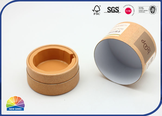 Cosmetics Luxury Gift Composite Paper Tube 4C Printed Round Tube