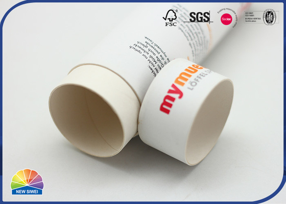 Recycle Custom Food Grade Paper Packaging Tube Loose Leaf Tea Printed Packing Cylinder