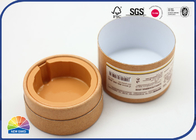 Eco Friendly Paper Packaging Tube Biodegradable Cardboard Cylinder 4C Printing Packing
