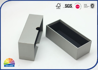 Grey Custom Paper Gift Craft Box With Special Desigm Luxury Product Packaging