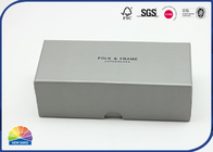 Grey Custom Paper Gift Craft Box With Special Desigm Luxury Product Packaging
