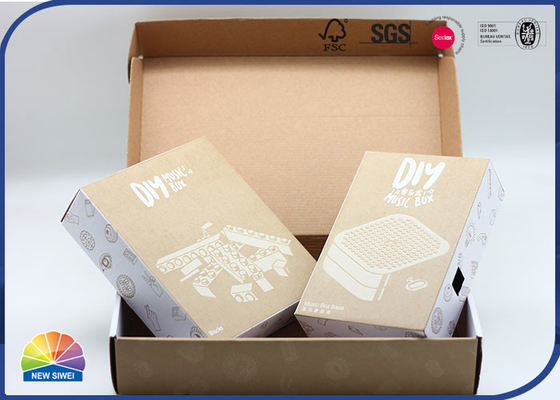 Customized Printed Matte Mailer Box Corrugated Paper Boxes Package