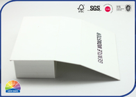 Black Logo Printed Hinged Lid Magnetic Paper Box Glasses Package