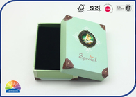 Brooch Gift Paper Packaging Box Custom Logo Print With Sponge Insert