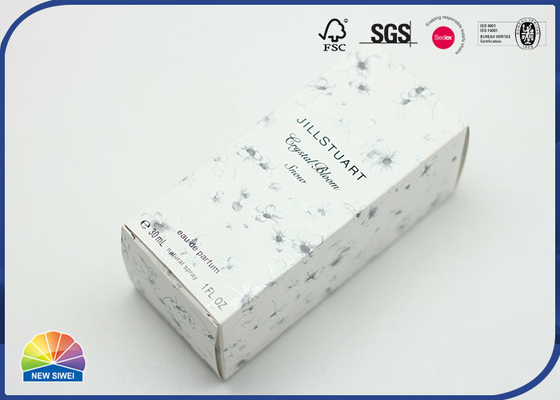 Custom Logo Printed Skincare Serum Packaging Folding Box Spot UV