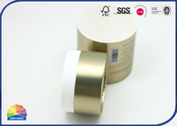 Matte Lamination Paper Packaging Tube Gold Hotstamping For Luxury Product