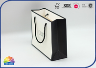 Matte Laminated 290gsm Coated Paper Gift Bag Custom Shape Handle Eco Friendly