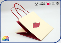 Custom Printed Paper Gift Bag White Kraft Shopping Bag For Valentines Day