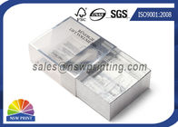 Serum , Cream , Treatments Packaging Rigid Gift Box With Transparent PVC / PET Sleeve
