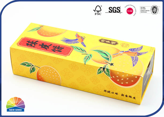 Printed Corrugated Paper Sliding Drawer Box Biscuits Gift Package