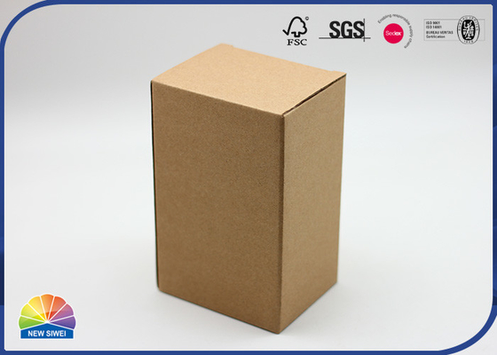 Customized Color Magnetic / Button Closure Corrugated Packaging Box Matte Varnishing